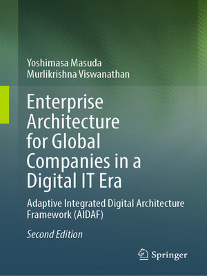 cover image of Enterprise Architecture for Global Companies in a Digital IT Era